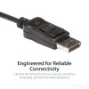 StarTech.com DisplayPort-DVI Dual Link -aktiivisovitin - DisplayPort-DVI-D-sovitin videomuunnin 2560x1600 60Hz - DP 1.2 - DVI-näyttö - USB-virtalähde - lukittuva DP-liitin