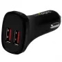 StarTech.com kaksiporttinen USB-autolaturi – 24 W/4,8 A – musta, auto, savukkeensytytin, 5 V, musta
