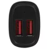 StarTech.com kaksiporttinen USB-autolaturi – 24 W/4,8 A – musta, auto, savukkeensytytin, 5 V, musta