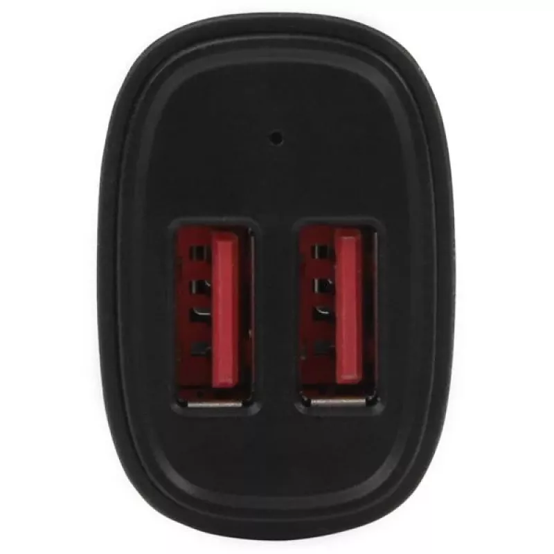 StarTech.com kaksiporttinen USB-autolaturi – 24 W/4,8 A – musta, auto, savukkeensytytin, 5 V, musta