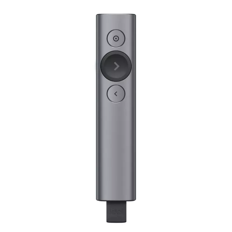 Logitech Spotlight Plus esityskaukosäädin, harmaa