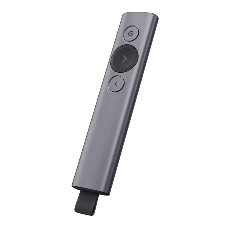 Logitech Spotlight Plus esityskaukosäädin, harmaa