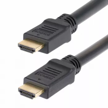 StarTech.com 15 m (49,2 ft) aktiivinen HDMI 2.0 -kaapeli, CMP, Plenum-sertifioitu, High Speed HDMI -kaapeli, 4K 60Hz, HDR10/HDCP 2.2/ARC, CMP seinänsisäinen HDMI-kaapeli