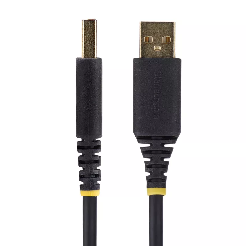 StarTech.com 2 m USB – nollamodeemi-sarja-adapterikaapeli, COM-säilytys, FTDI, USB-A – DB9 RS232, vaihdettavat DB9-ruuvit/mutterit, Windows/macOS/Linux