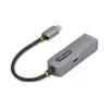 StarTech.com 2.5GbE USB-C – Ethernet-adapteri, 100W PD läpivienti, NBASE-T NIC, USB 3.0 Type-C 2.5/1G moninopeusverkko, Thunderbolt-yhteensopiva, Windows & Mac