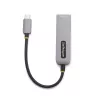StarTech.com 2.5GbE USB-C – Ethernet-adapteri, 100W PD läpivienti, NBASE-T NIC, USB 3.0 Type-C 2.5/1G moninopeusverkko, Thunderbolt-yhteensopiva, Windows & Mac