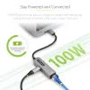 StarTech.com 2.5GbE USB-C – Ethernet-adapteri, 100W PD läpivienti, NBASE-T NIC, USB 3.0 Type-C 2.5/1G moninopeusverkko, Thunderbolt-yhteensopiva, Windows & Mac