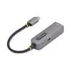 StarTech.com USB-C – Ethernet-adapteri, NIC, 100W PD läpivienti, USB 3.0 Type-C 1 Gbit/s moninopeusverkkoadapteri, Thunderbolt-yhteensopiva, Windows & Mac