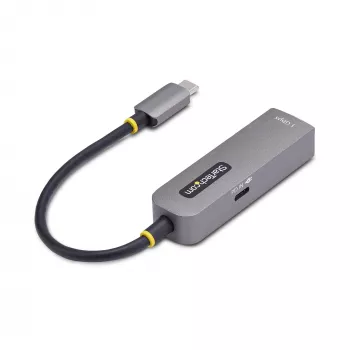 StarTech.com USB-C – Ethernet-adapteri, NIC, 100W PD läpivienti, USB 3.0 Type-C 1 Gbit/s moninopeusverkkoadapteri, Thunderbolt-yhteensopiva, Windows & Mac