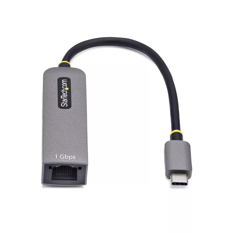 StarTech.com USB-C – Ethernet-adapteri, NIC, 100W PD läpivienti, USB 3.0 Type-C 1 Gbit/s moninopeusverkkoadapteri, Thunderbolt-yhteensopiva, Windows & Mac