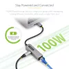 StarTech.com USB-C – Ethernet-adapteri, NIC, 100W PD läpivienti, USB 3.0 Type-C 1 Gbit/s moninopeusverkkoadapteri, Thunderbolt-yhteensopiva, Windows & Mac