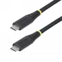 StarTech.com 10ft (3m) USB-C-latauskaapeli, kestävä ja erittäin joustava, 240W (5A) PD EPR, USB 2.0 kannettavan tietokoneen latauskaapeli, USB-IF-sertifioitu, kestävä USB-C-latauskaapeli