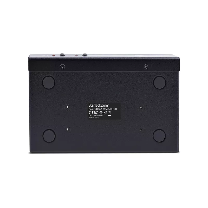 StarTech.com P2ADDH462-KVM-SWITCH KVM-kytkin musta