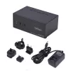StarTech.com P2ADDH462-KVM-SWITCH KVM-kytkin musta
