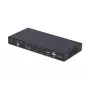 StarTech.com 2-porttinen kahden näytön DisplayPort KVM -kytkin Dual View -videomatriisilla, 4K 60Hz, 4x USB-keskitinporttia, pikanäppäinvaihto, DP 1.2 -matriisi KVM, TAA-yhteensopiva