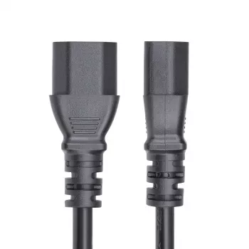 StarTech.com 4,5m (15ft) jatkojohto, C14 - C13 PDU virtakaapeli, 15A 250V, 14AWG, AC-virtakaapeli PDU/virtalähde, KEMA-KEUR-sertifioitu