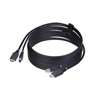 StarTech.com 10ft (3m) HDMI- ja USB-5Gbit/s-KVM-kaapeli, 4K 60Hz, HDMI-2.0- ja USB-yhdistelmäkaapeli KVM-kytkimille