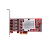 StarTech.com 4-porttinen USB Type-C PCIe -kortti, USB 3.2 10Gbps, USB-C PCI Express -laajennuskortti, 4x riippumaton USB-ohjain, Windows/Linux/macOS, TAA-yhteensopiva