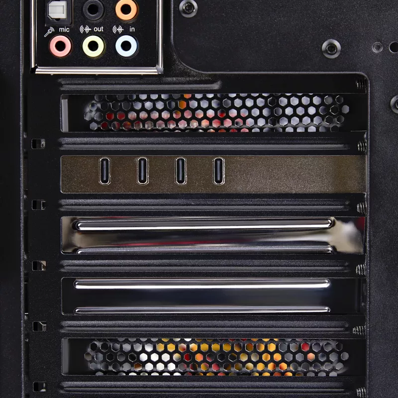 StarTech.com 4-porttinen USB Type-C PCIe -kortti, USB 3.2 10Gbps, USB-C PCI Express -laajennuskortti, 4x riippumaton USB-ohjain, Windows/Linux/macOS, TAA-yhteensopiva
