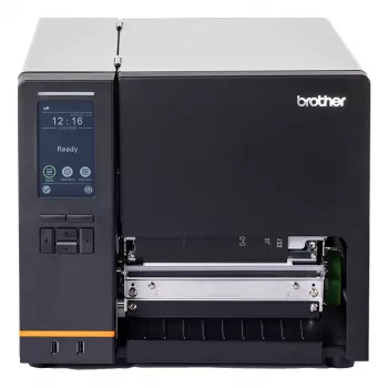Brother IMP ETIQUETTES TJ-6521TN tarratulostin termosiirto väri 203 x 300 DPI 304,8 mm/s johdollinen Ethernet LAN WLAN Bluetooth