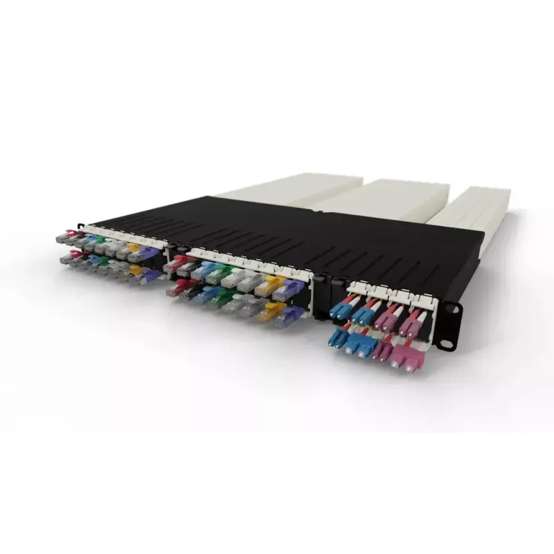 PATCHBOX .one kasetti 30RU OS2 LC-SC 1,8 m kuituoptinen kaapeli