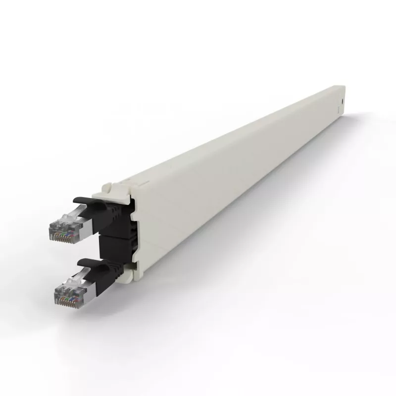 Verkkokaapeli PATCHBOX CONE30STPBK RJ-45 Cat6a 1,8 m musta