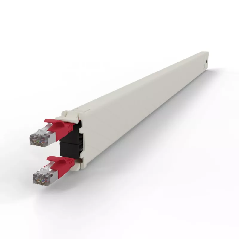 Verkkokaapeli PATCHBOX CONE30STPRD RJ-45 Cat6a 1,8 m punainen