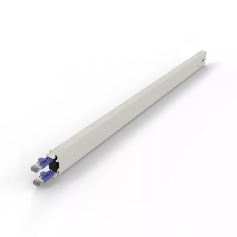 PATCHBOX.one / kasetti / 30HE / STP / violetti, 1,8 m, Cat6a, U/FTP (STP), RJ-45, RJ-45, violetti