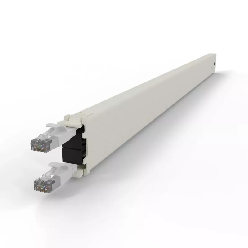 Verkkokaapeli PATCHBOX CONE30STPWH RJ-45 Cat6a 1,8 m valkoinen