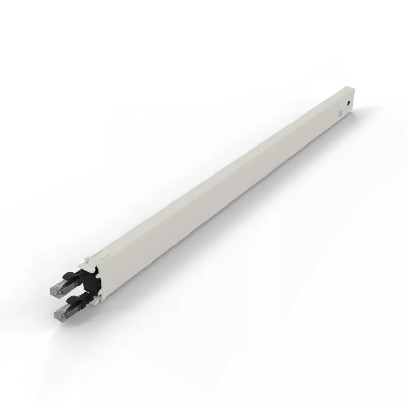 PATCHBOX patchbox.one CONE30UTPBK sisäänvedettävä kytkentäkaapelikasetti, 30RU, Cat6a, UTP, musta
