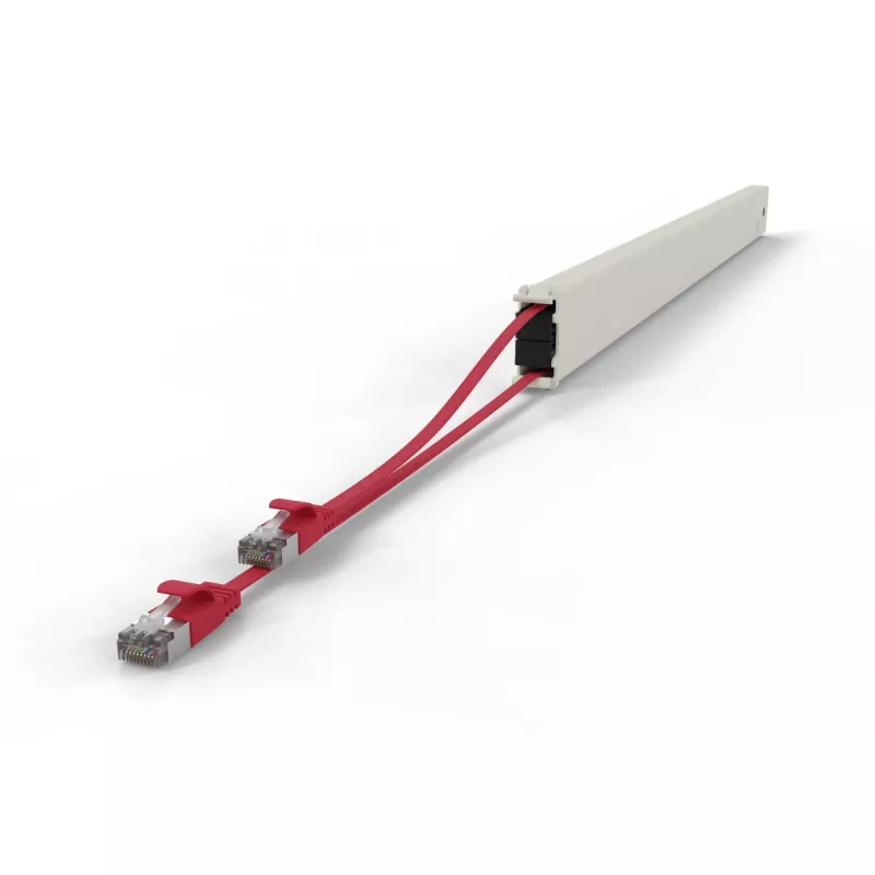 Verkkokaapeli PATCHBOX CONE46STPRD RJ-45 Cat6a 2,5 m punainen