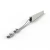 Verkkokaapeli PATCHBOX CONE46STPSL RJ-45 Cat6a 2,5 m harmaa