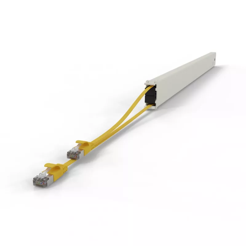 Verkkokaapeli PATCHBOX CONE46STPYL 2,5 m Cat6a U/FTP keltainen