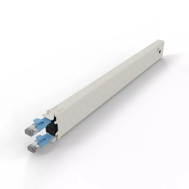 Verkkokaapeli PATCHBOX CONEX8STPBL RJ-45 Cat6a 0,8 m sininen