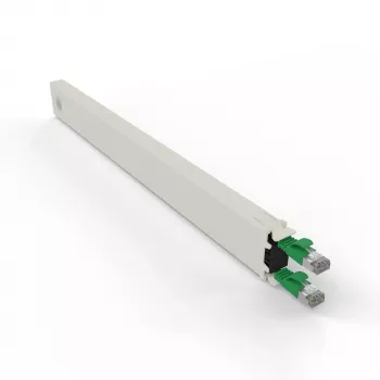 Verkkokaapeli PATCHBOX CONEX8STPGR RJ-45 Cat6a 0,8 m vihreä