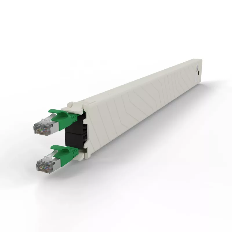 Verkkokaapeli PATCHBOX CONEX8STPGR RJ-45 Cat6a 0,8 m vihreä