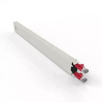 Verkkokaapeli PATCHBOX CONEX8STPRD RJ-45 Cat6a 0,8 m punainen