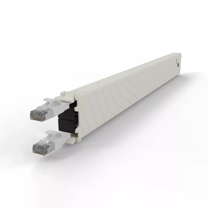 Verkkokaapeli PATCHBOX CONEX8STPWH RJ-45 Cat6a 0,8 m valkoinen