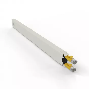 Verkkokaapeli PATCHBOX CONEX8STPYL RJ-45 Cat6a 0,8 m keltainen
