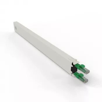 Verkkokaapeli PATCHBOX CONEX8UTPGR RJ-45 Cat6a 0,8 m vihreä