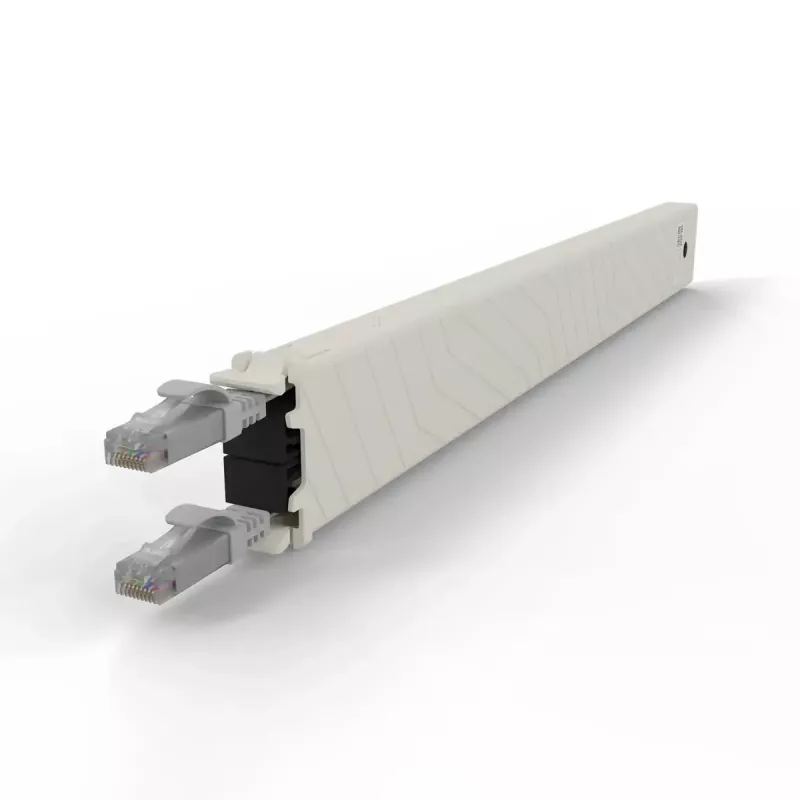 PATCHBOX .one CONEX8UTPSL 8RU Cat6a UTP sisäänvedettävä kuparikasetti