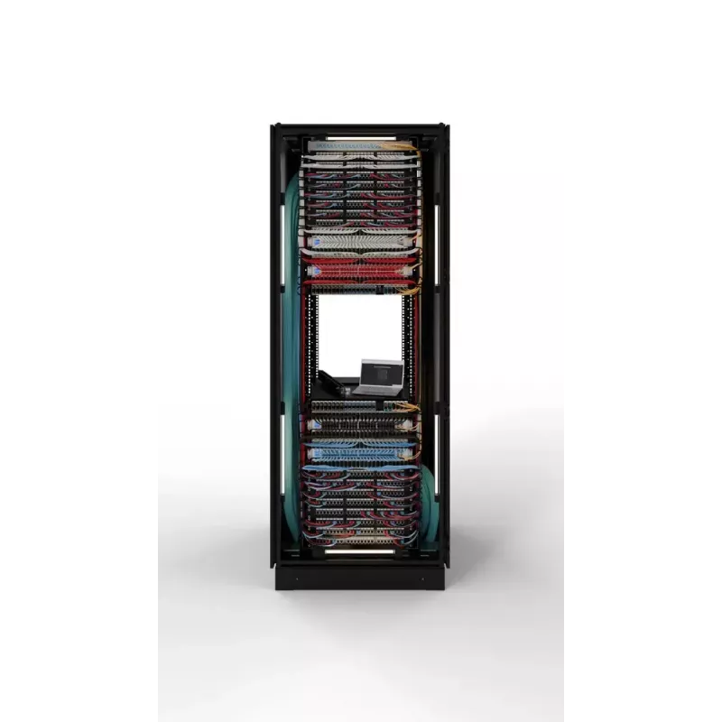 PATCHBOX .one CONEX8UTPSL 8RU Cat6a UTP sisäänvedettävä kuparikasetti