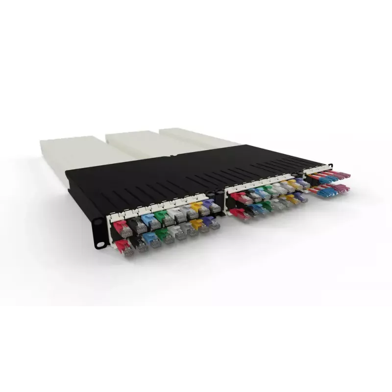 PATCHBOX .one CONEX8UTPSL 8RU Cat6a UTP sisäänvedettävä kuparikasetti