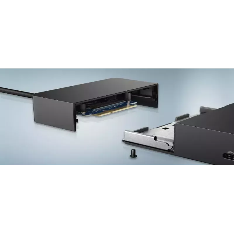 DELL WD19S-180W johdollinen USB 3.2 Gen 2 (3.1 Gen 2) Type-C musta