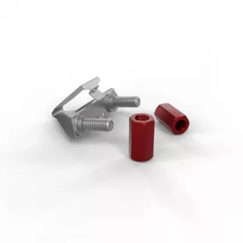 Ruuvit ja mutterit PATCHBOX dvmnt50RD M6 alumiini teräs 50 kpl