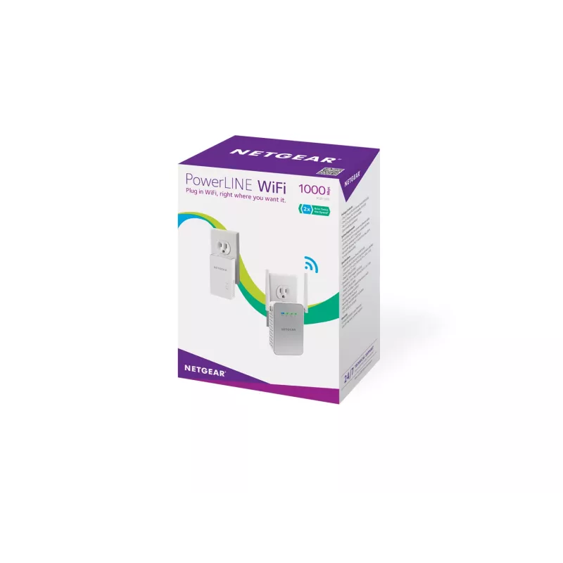 NETGEAR PLW1000 1000 Mbit/s Ethernet LAN Wi-Fi valkoinen