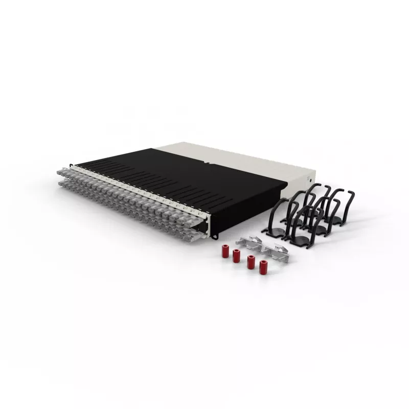 Verkkokaapeli PATCHBOX PONEX8STPSL RJ-45 Cat6a 0,8 m harmaa