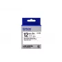 Epson vakiomallinen tarratulostuskasetti LK-4WBN musta/valkoinen 12mm (9m)