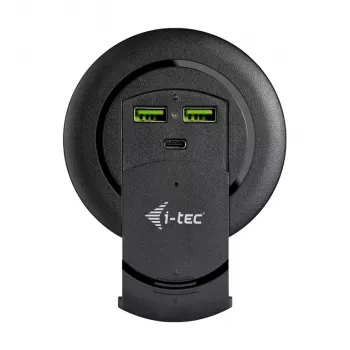 Laturi i-tec asennettava pöytäpikalaturi USB-C PD 3.0 + 3x USB 3.0 QC3.0 96 W