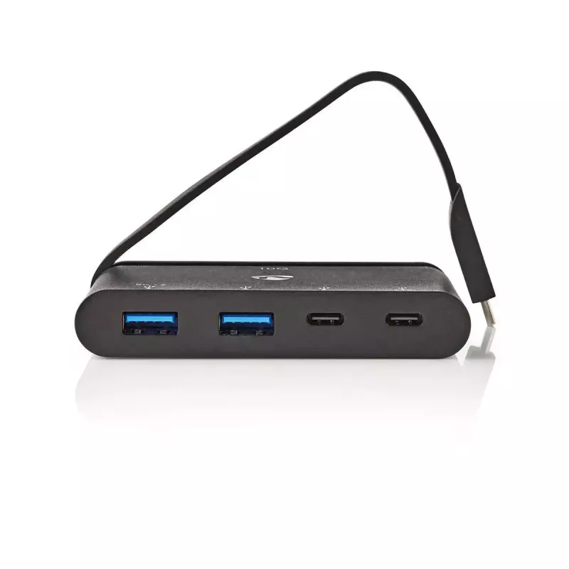 Nedis TCARF250BK USB 3.2 Gen 1 Type-C -keskitin musta